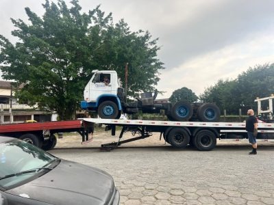 Transporte de equipamento pesado